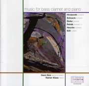 Music for Bass Clarinet & Piano , Henri Bok
