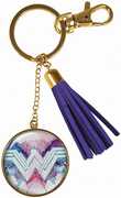 Wonder Woman Pink Keychain 