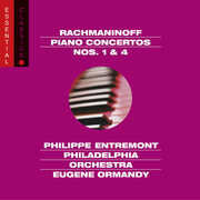 Piano Ctos 1 & 4 /  Rhapsody on Theme of Paganini , Philippe Entremont