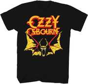 Ozzy Osbourne - Bat T-Shirt - Large Black TS0103OZZA2