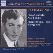Con Pno 1/ 2/ Rhap on a Theme of Paganini , S. Rachmaninoff
