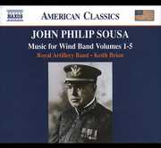 Music for Wind Band-Vol. 1-5 , J.P. Sousa