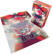 Super7 - Mighty Morphin Power Rangers - Red Ranger Foil Puzzle 