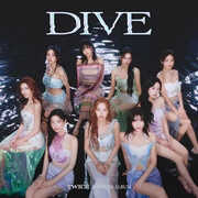Dive - Version B - incl. 20pg Booklet, Tattoo Sticker, 4-Cut Photo, Transparent Trading Card + 3 Trading Cards [Import] , TWICE