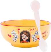 Child's Play - 28 oz Ceramic Bowl with Color-Changing Spoon -  Good Guys 