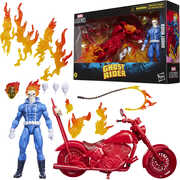Hasbro Collectibles - Ghost Rider - Marvel Legends - Johnny Blaze Action Figure with Motorcycle