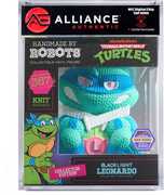 Teenage Mutant Ninja Turtles (TMNT) - Leonardo Blacklight Limited Edition Vinyl Figure – Handmade by Robots - Alliance Authentic Encapsulated