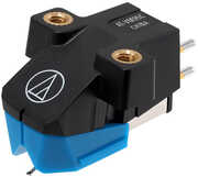 Audio Technica AT-VM95C Dual Moving Magnet Cartridge with Conical Stylus (Black/ Blue)