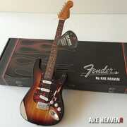 Fender Strat Miniature Sunburst Tortoise Pickguard Model 10 Inch Miniature Guitar