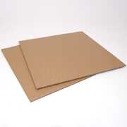 Bags Unlimited FLP-100PK LP Record Mailer Filler Pads - 100 Pack Corrugated Cardboard (Brown) 