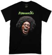 Funkadelic - Maggot Brain Album Cover - Heavy Cotton T-Shirt - Large Black