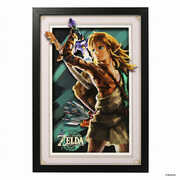 The Legend of Zelda: Tears of the Kingdom - Primal Link 11x17 Framed Faux Matted