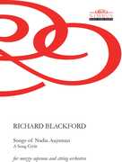 Blackford: Nadia Anjuman Songs for Mezzo Soprano Study Score