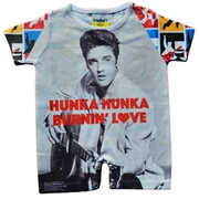 Daphyl's - Elvis - Hunka Love - Romper 12-18 mos. EPHUNR