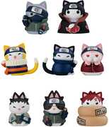 Megahouse - Naruto - Mega Cat Project - Nyaruto! Cats of Konoha Village Reboot Figure 8ct PDQ