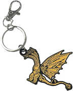 Godzilla Original Series - Enamel Metal Keychain - King Ghidorah Side