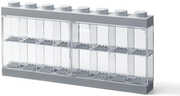 LEGO Minifigure Stackable Display Case 16, Grey