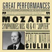 Symphony 40 & 41: Jupiter , Berlin Philharmonic Orchestra