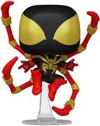 FUNKO POP! MARVEL: Spider-Man Comics- Miles Iron Spider (Styles May Vary) 