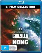 Godzilla /  Kong Monsterverse 5-Film Collection [Import] , Aaron Taylor-Johnson