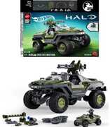 Mattel Brick Shop Hot Wheels Halo UNSC M12 Warthog Building Toy Kit