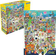 SpongeBob SquarePants - 1000 Piece Jigsaw Puzzle - Cast 
