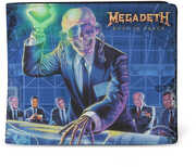 Rocksax - Megadeth - Rust in Peace - Wallet with Coin Pocket (Multicolored) 