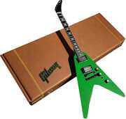 Gibson Dave Mustaine Rust In Peace Alien Tech Green 10 Inch Miniature Guitar