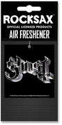 Rocksax - Ghost - Chrome Logo - Air Freshener (Vanilla) 
