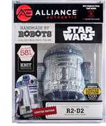 Star Wars - R2-D2 Silver Electroplated Limited Edition Vinyl Figure – Handmade by Robots - Alliance Authentic Encapsulated