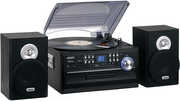 Jensen JTA-475 Turntable Music Entertainment System (33/ 45/ 78 RPM) CD/ Cassette AM/ FM Radio 