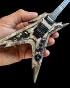 Dimebag Dean Rust Razorback 10 Inch Miniature Guitar Replica Collectible 