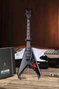Axe Heaven Kerry King Dean USA V Limited Edition Custom Mini Guitar Replica Collectible DG-249