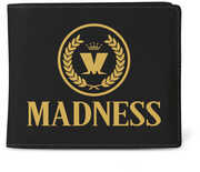 Rocksax - Madness - M Logo - Wallet with Coin Pocket (Black) 