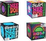 NeeDoh Teenie Singles - Includes 1 ea. 1.5 Inch Teenie - Random Assorted Colors & Styles TSNDA