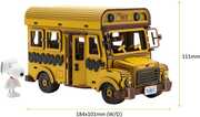 Snoopy School Bus Wooden Kit 