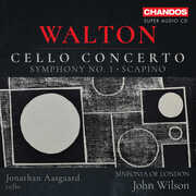 Walton: Cello Concerto; Symphony No. 1, Scapino , Jonathan Aasgaard