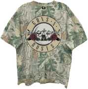 Guns N' Roses - Bullet Logo - Giant Vintage T-Shirt - XL Woodland Camo 12160781A4 