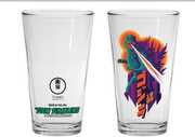 Toon Tumblers - Godzilla - Millenium Godzilla Tom Whalen Art Pint Glass