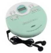 Studebaker SB3703MW Joggable Personal CD Player (Mint Green/ White) 