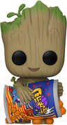 FUNKO POP! MARVEL: I Am Groot - Groot Shorts w/  Cheese Puffs 