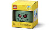 LEGO Mini Stackable Storage Head, Green Skeleton 