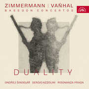 Duality - Zimmermann & Vanhal: Bassoon Concertos , Ondrej Sindelar