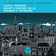 The Treasury of Great Classics - Viennese Masters - Vol. 1. Haydn's "Surprise", Mozart's Symphony No. 40 & Schubert's "Unfinished" , Ljubljana Symphony Orchestra & Slovak Phil Orch