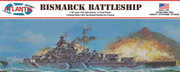 Bismarck Battleship German Bismarck-Class Battleship 1:618 Scale Model Kit 
