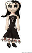 My Charming Dead - Dracalina Plush - Featuring a Glow in the Dark Watch