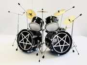 Shout At The Devil 1:4 Scale Miniature Drum Kit Replica Collectible 