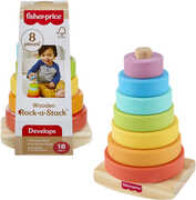 Fisher Price - Wooden Rock-a-Stack 