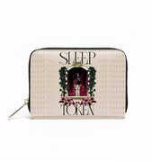 Rocksax - Sleep Token - Statue Logo - Bi-Fold Zipped Wallet/ Purse (Cream) 