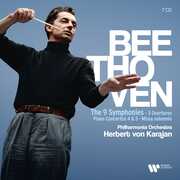 Beethoven: 9 Symphonies, Piano Concertos Nos. 4 & 5, Missa Solemnis , Herbert von Karajan
